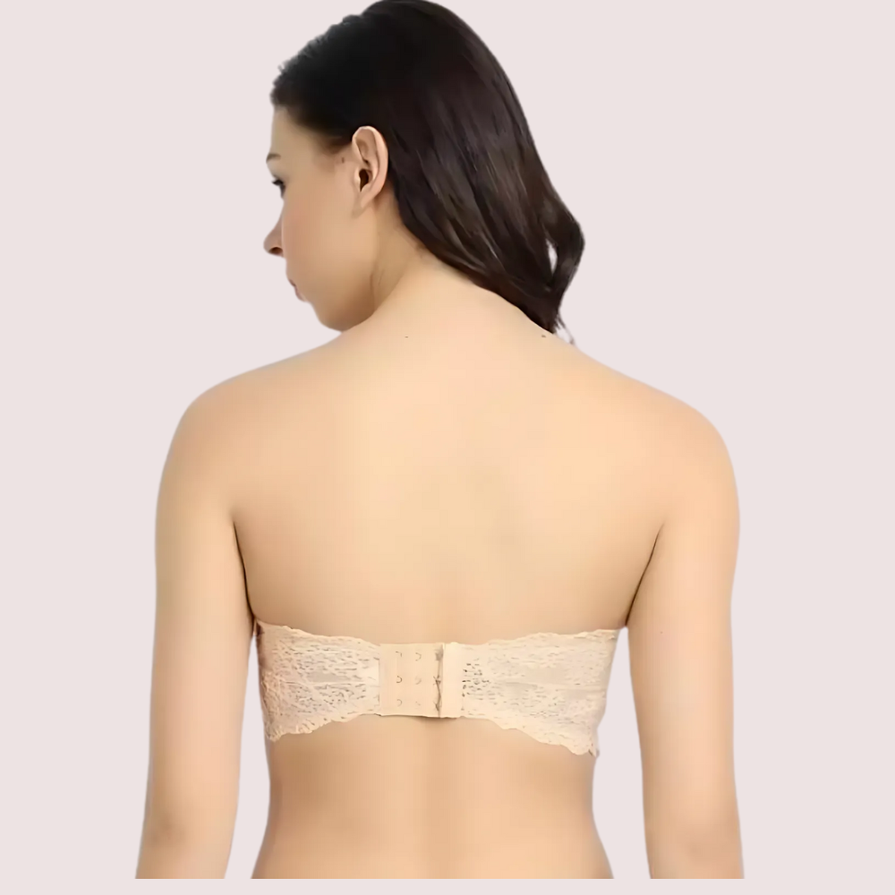 Wirefree and Stretchable Tube Bra for Ultimate Comfort
